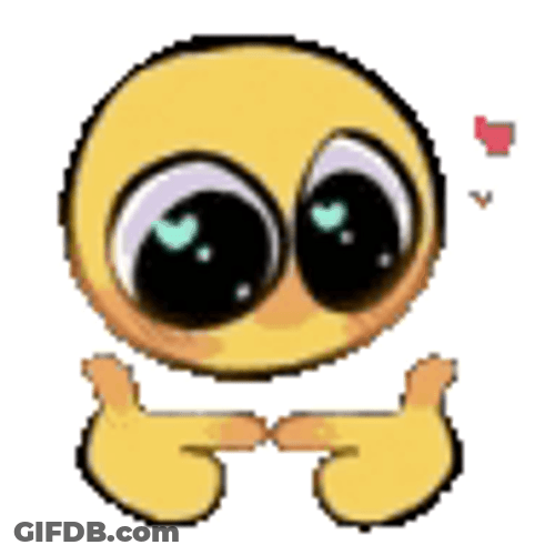 Simp Face And Gesture Emoji GIF