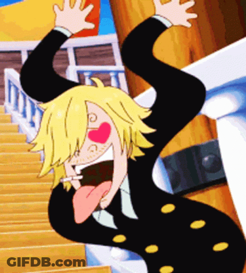Simp Sanji Pirate One Piece GIF
