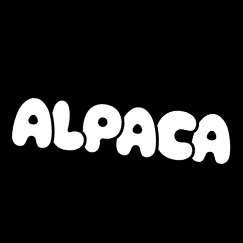 Simple Alpaca Text GIF