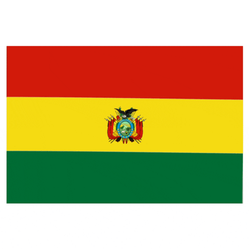 Simple Animated Bolivia Flag GIF