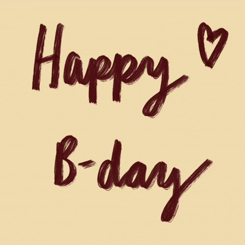 Simple Birthday Greeting Happy Birthday Husband GIF