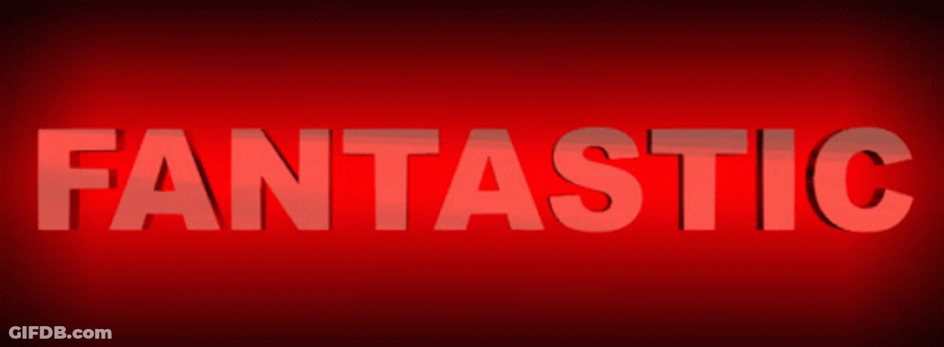 Simple Fantastic Sign GIF