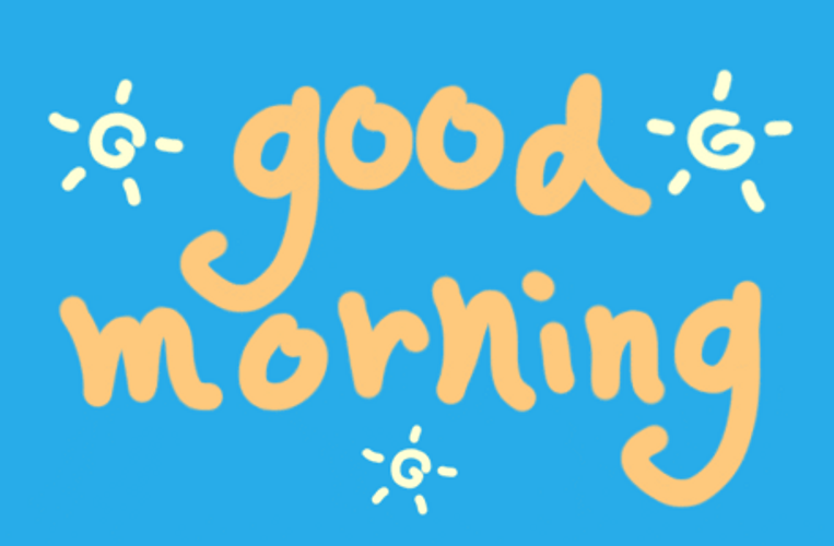 Simple Good Morning GIF