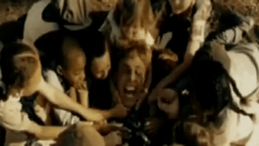 Simple Jack Hugged By Kids GIF