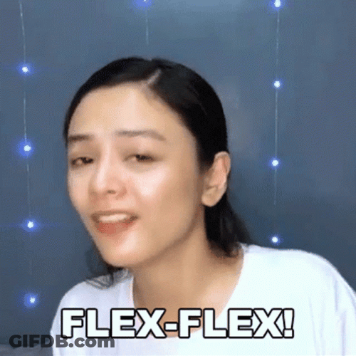 Simple Woman Flex Flex GIF