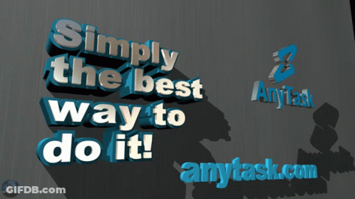Simply The Best Way To Do It Is Displayed On A Gray Background GIF