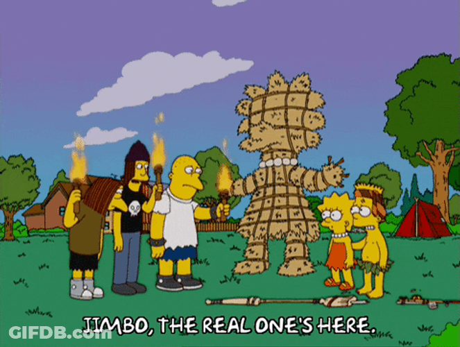 Simpson Family Real One's Here Real Mvp GIF