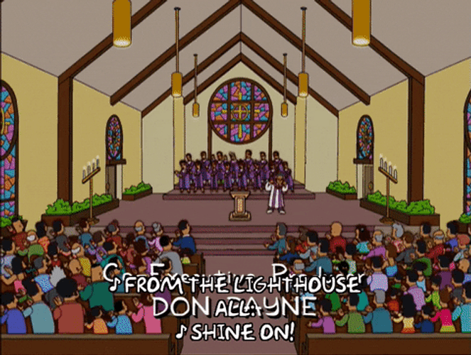 Simpson Family The Lighthouse Shine On GIF