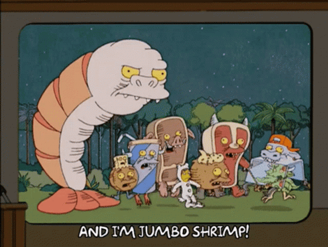 Simpson Jumbo Shrimp GIF