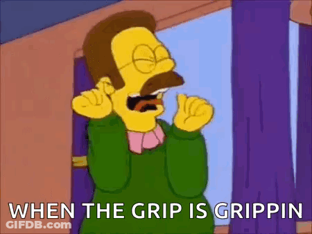 Simpsons Character Covering Ears At Window GIF
