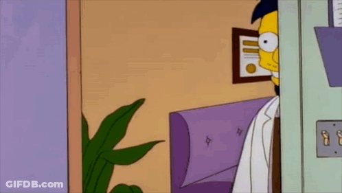 Simpsons Character Saying Hola Todo El Mundo GIF
