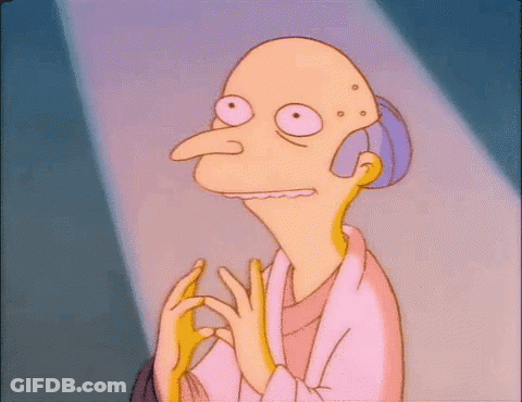 Simpsons Character Thumbs Up GIF