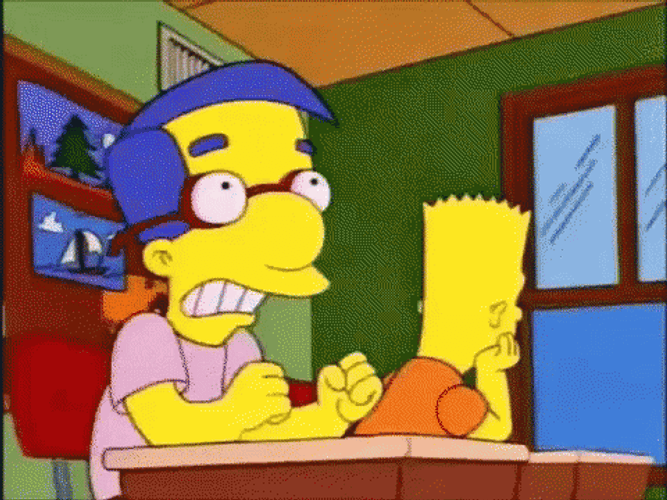 Simpsons Clock Ticking GIF