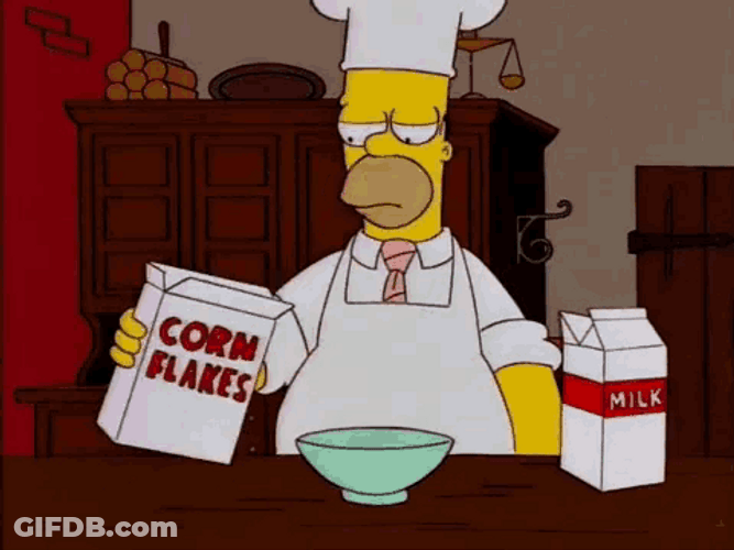 Simpsons Homer Chef GIF