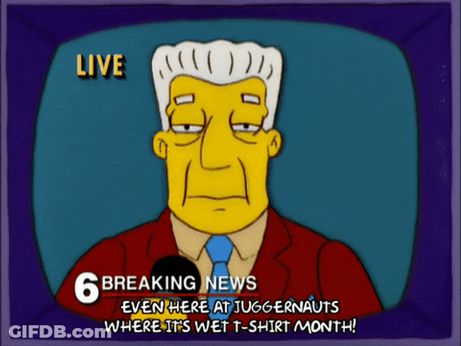 Simpsons Juggernaut GIF