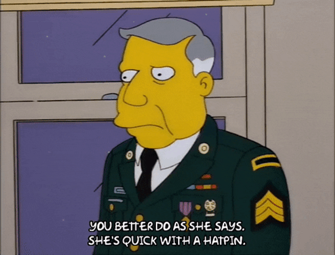 Simpsons The Principal And The Pauper Whisper GIF