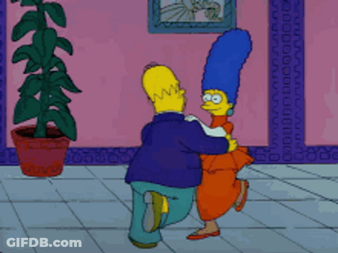 Simpsons Waltz Dance GIF
