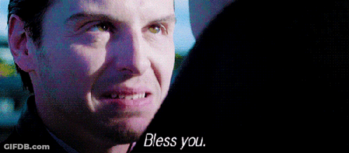 Sincere Man Saying Bless You GIF