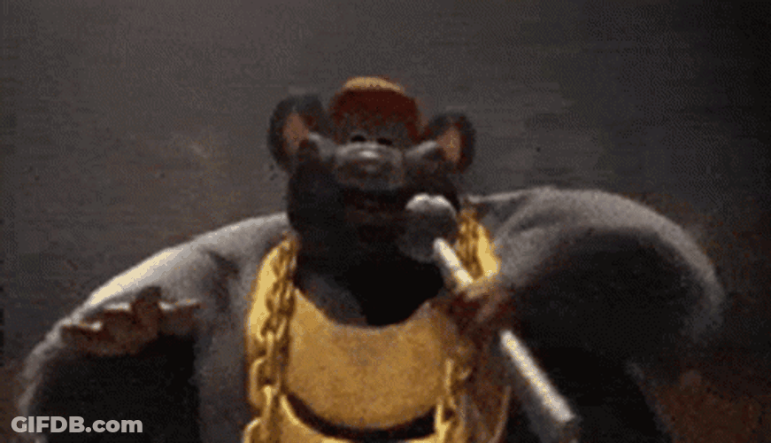 Singer Biggie Cheese GIF