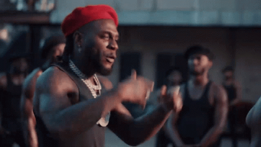 Singer Burna Boy Break All The Rules GIF