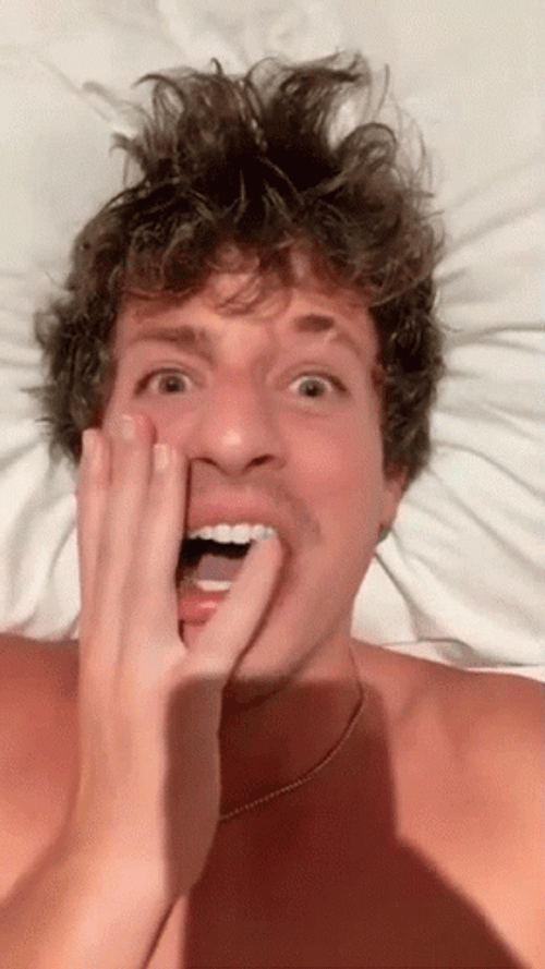Singer Charlie Puth Shocked Tf Reaction GIF