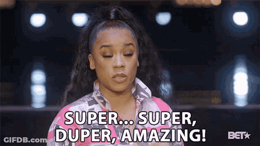 Singer Keyshia Cole Super Duper Amazing GIF