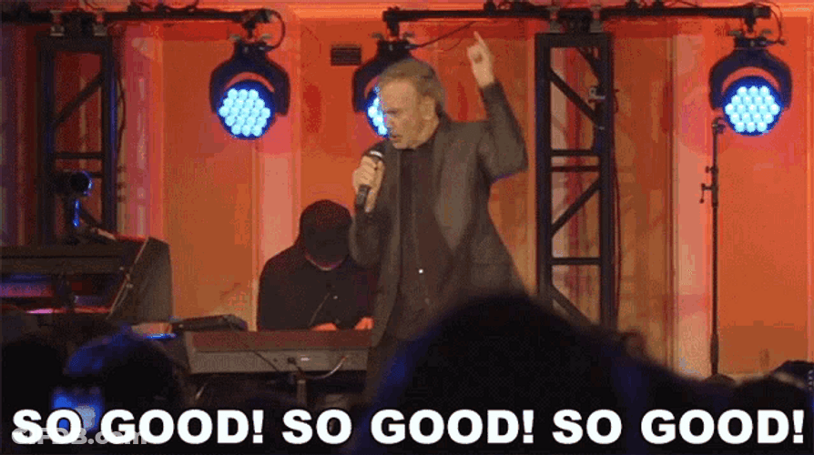 Singer Niel Diamond So Good Good GIF