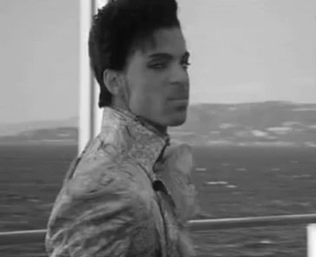 Singer Prince Walk Off GIF