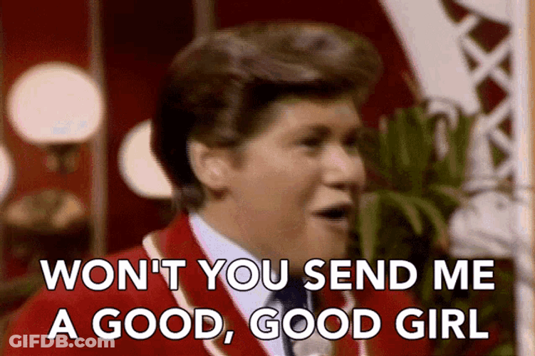 Singer Wayne Newton Good Good Girl GIF