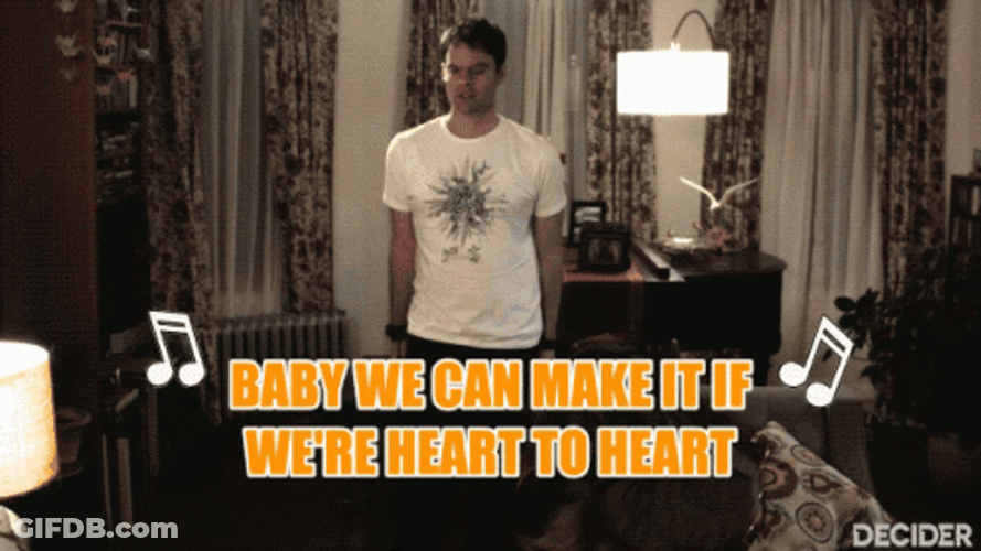 Singing Bill Hader Dance Move GIF