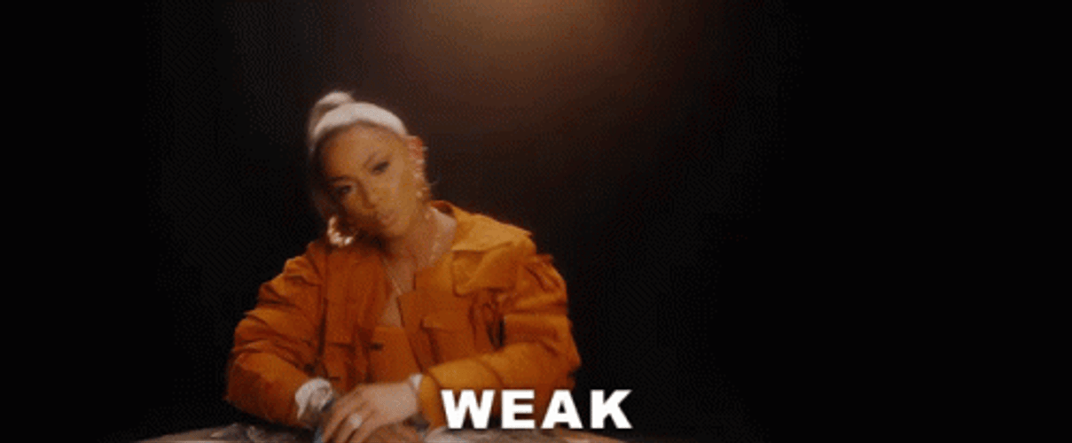 Singing Dani Leigh Weak Music Video GIF
