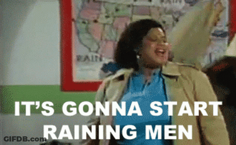 Singing Gonna Start To Rain Man GIF
