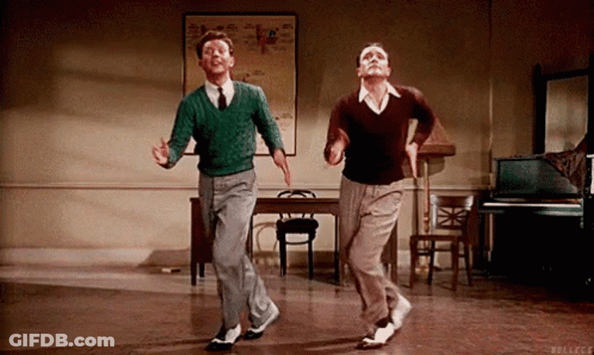 Singing In The Rain Cha Cha Dance GIF