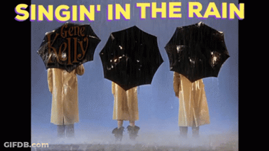 Singing In The Rain Introduction Scene GIF