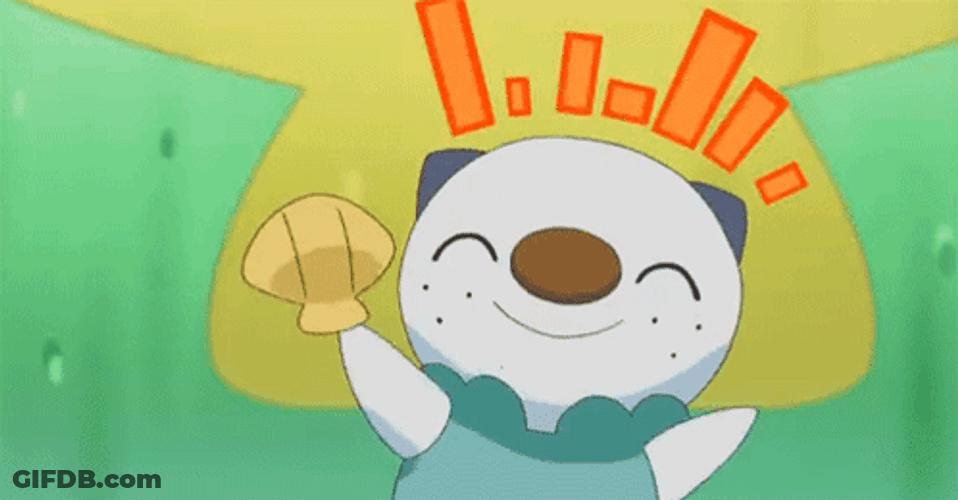 Singing Pokemon Oshawott GIF