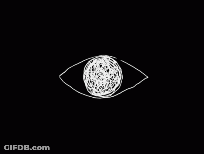 Single Eye Tear Drop GIF