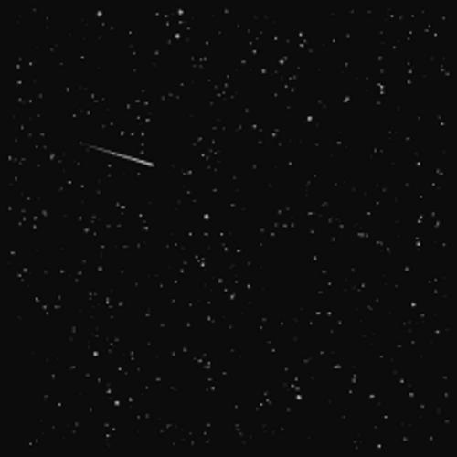 Single Falling Star GIF