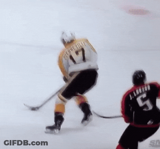 Single Leg Deadlift Hockey Player GIF