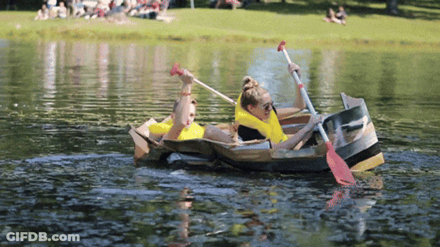 Sinking Rowing Machine Form GIF