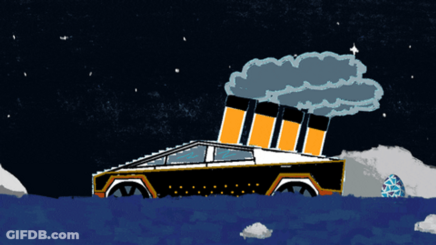 Sinking Ship In Half GIF