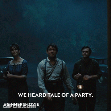 Sinners Movie Poster We Heard Tale GIF