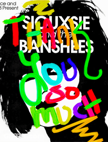Siouxsie Banshees Woman's Face You So Much GIF