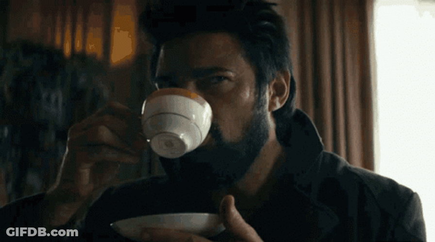 Sipping On A Mug Billy Butcher GIF