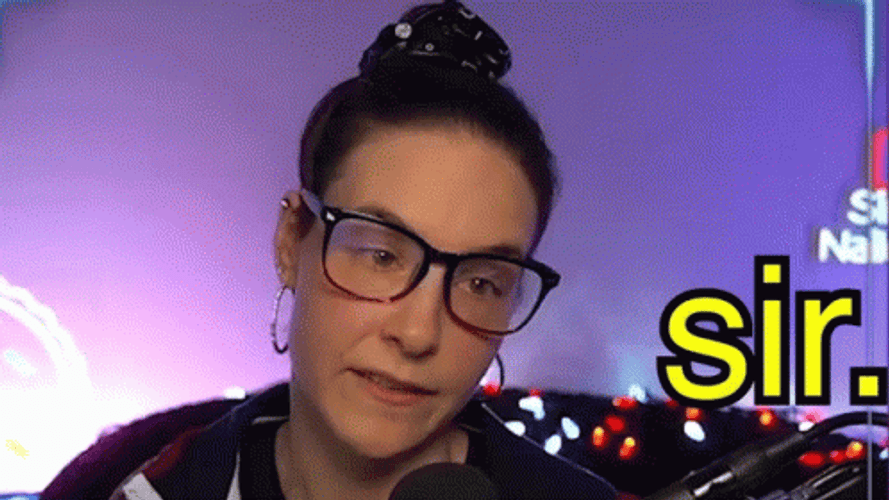 Sir Cristine Rotenberg Canadian Youtuber GIF