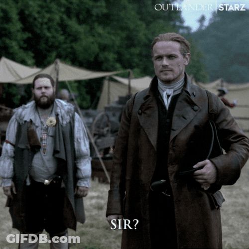 Sir Sam Heughan Outlander GIF