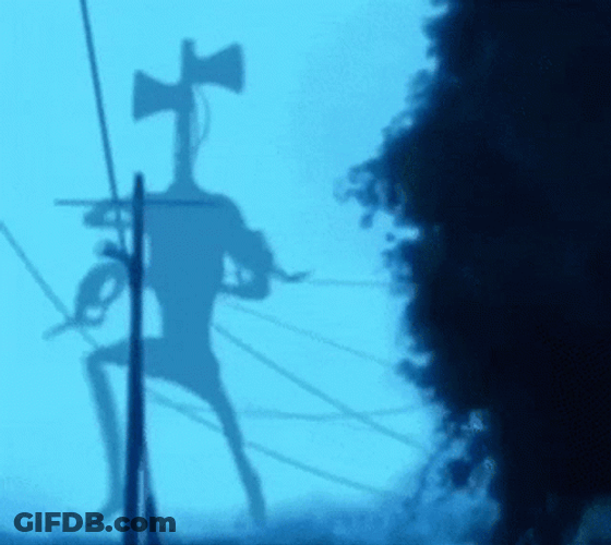Siren Head Dancing Gangnam GIF