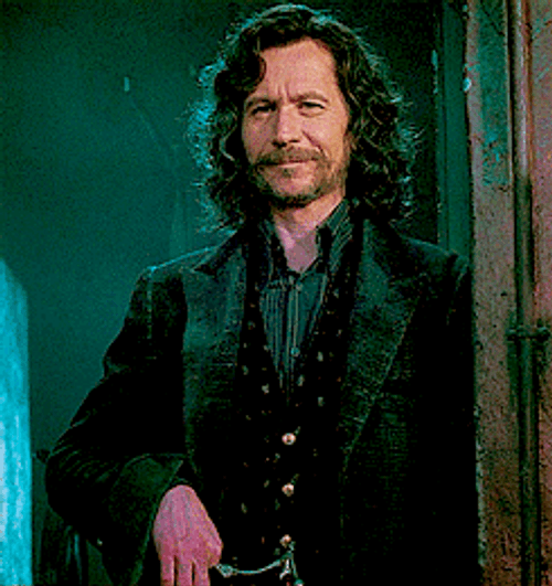 Sirius Black Smirk Green Aesthetic GIF