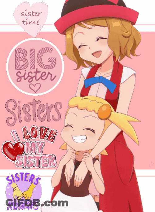 Sis Bond With Serene GIF