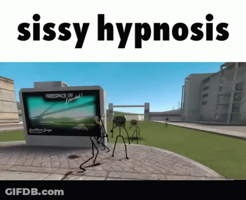 Sissy Hypnosis Video Game Scene GIF