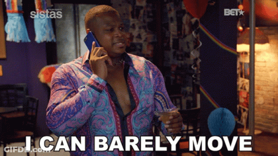 Sistas Traumatized Barely Move GIF